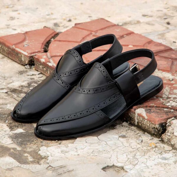 Black Brogue Peshawari – BLK-BRG-PC