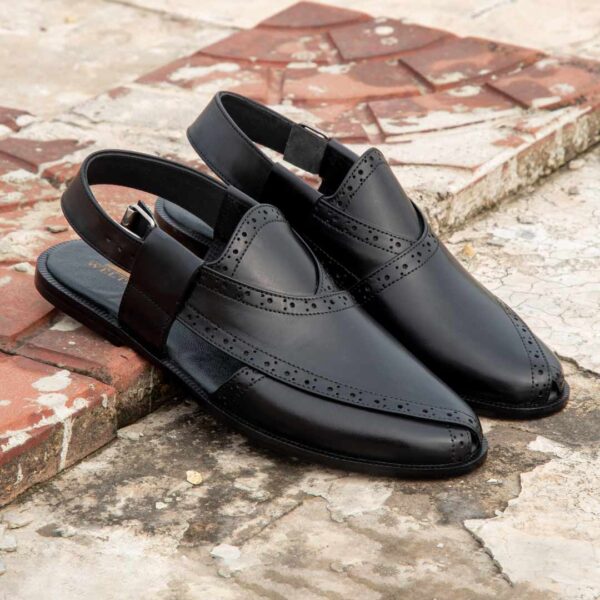 Black Brogue Peshawari – BLK-BRG-PC
