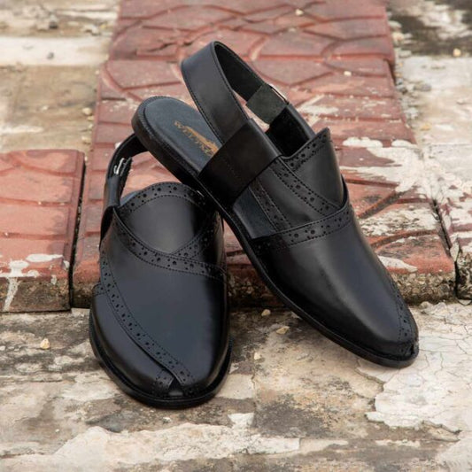 Black Brogue Peshawari – BLK-BRG-PC