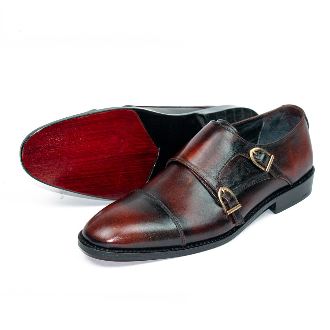 Nero - Premium Monk Straps