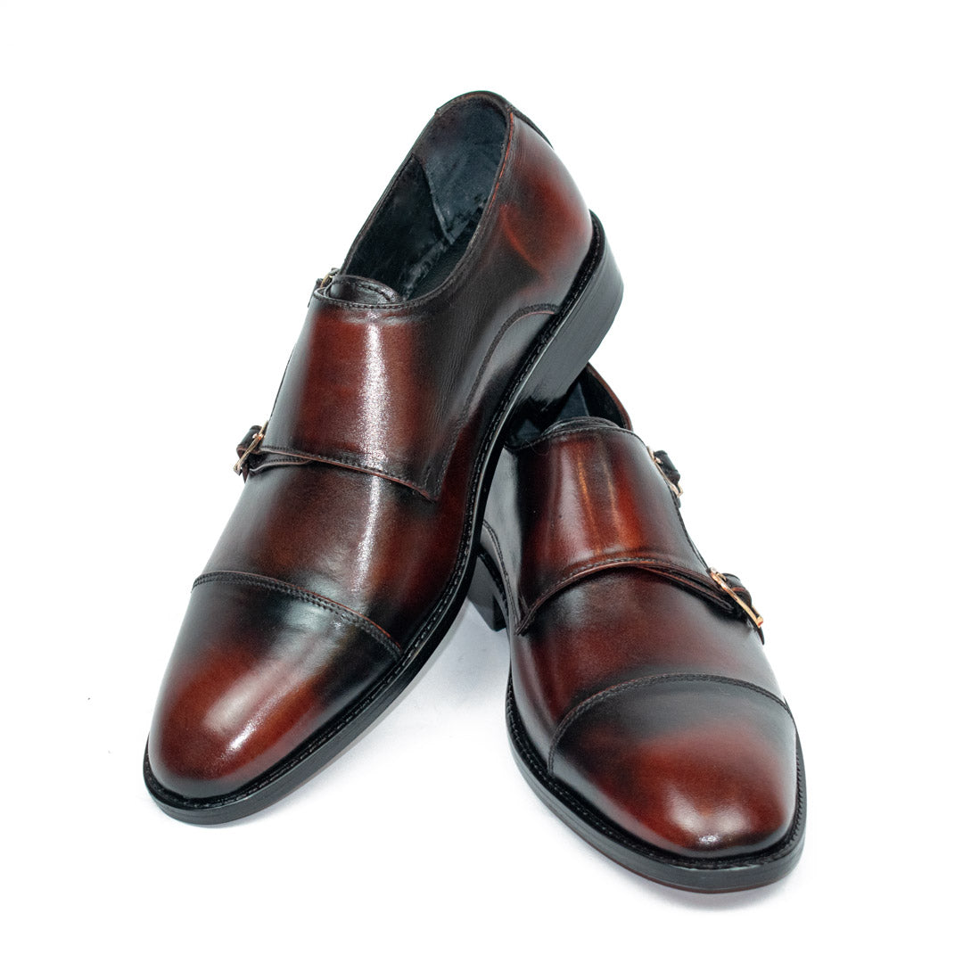 Nero - Premium Monk Straps