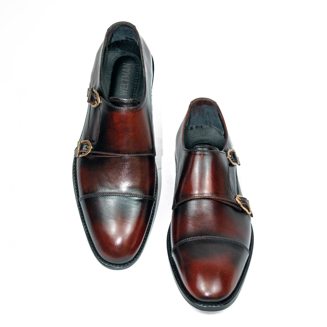 Nero - Premium Monk Straps