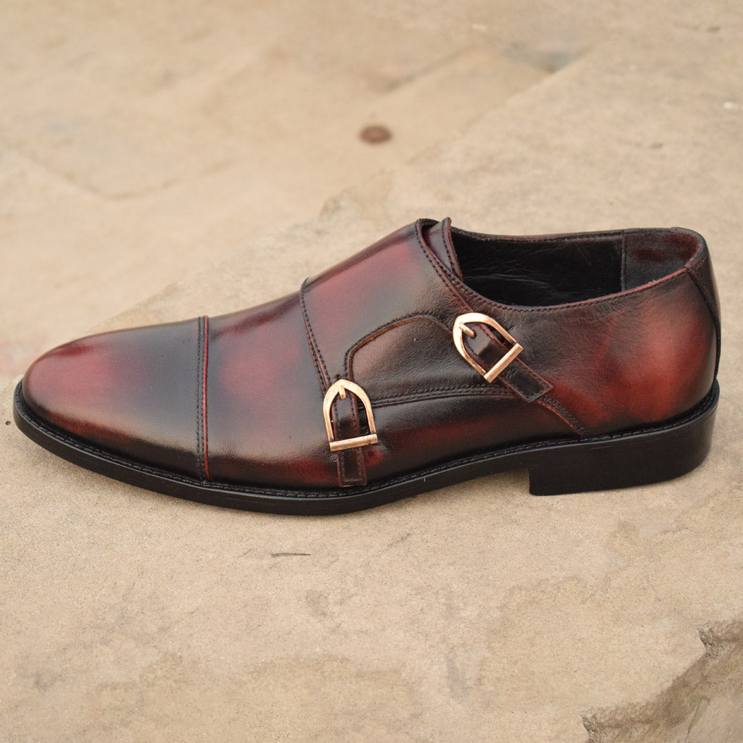 Nero - Premium Monk Straps