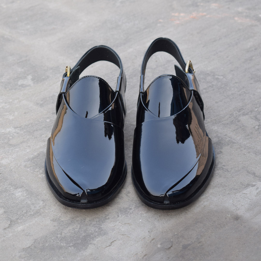 Black Patent Peshawari