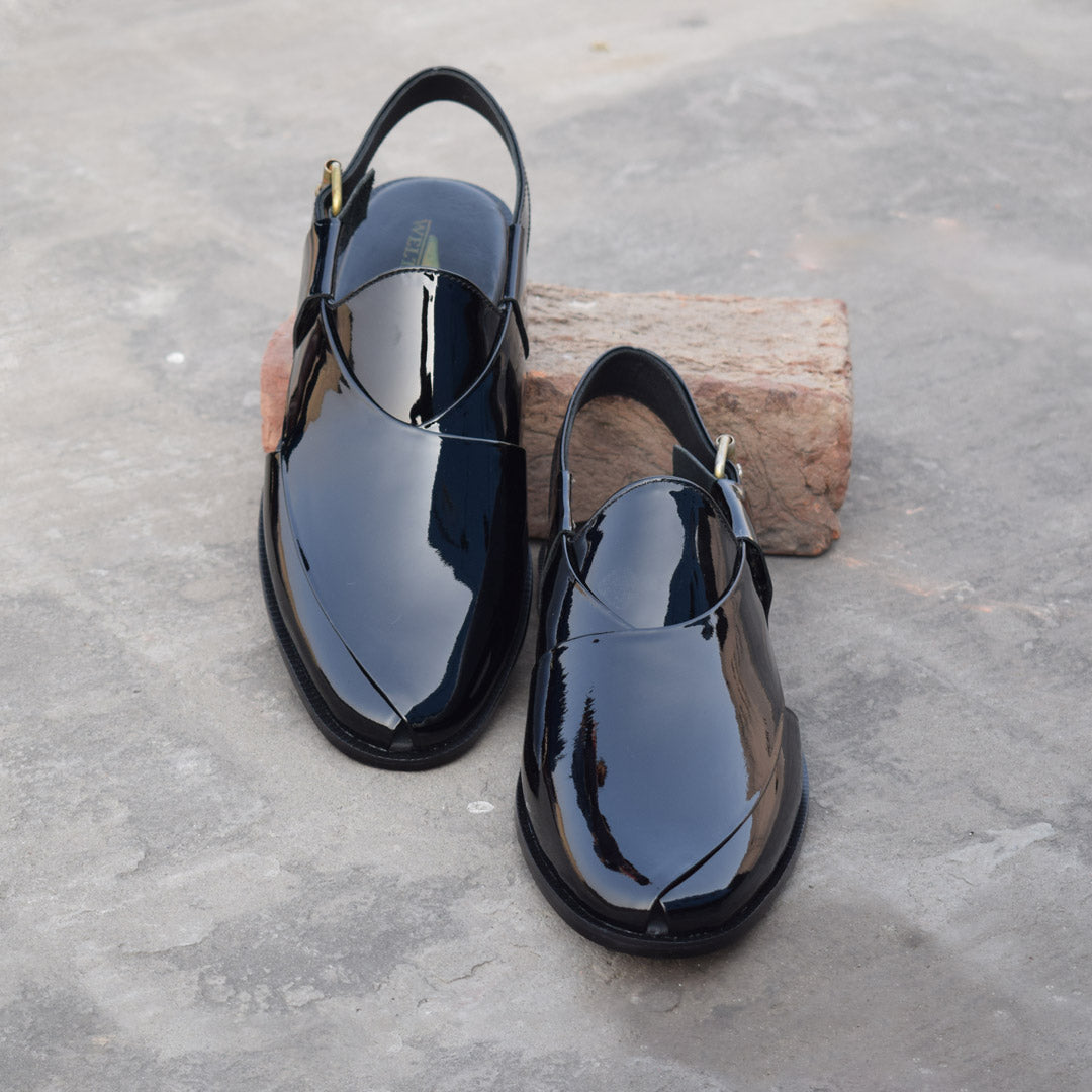 Black Patent Peshawari