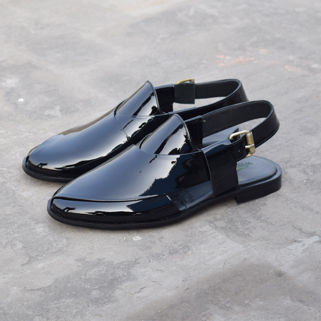 Black Patent Peshawari