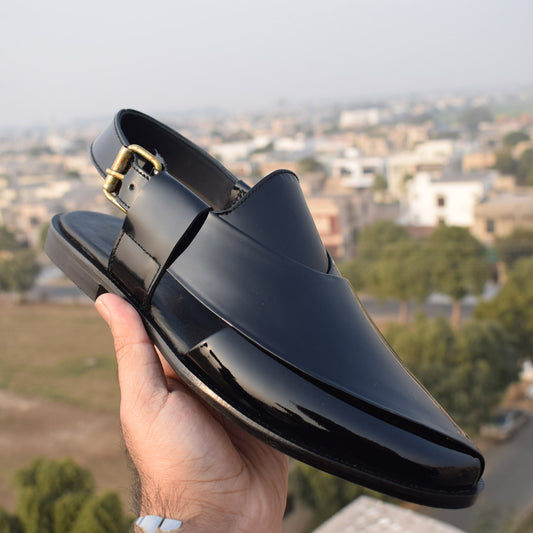 Black Patent Peshawari