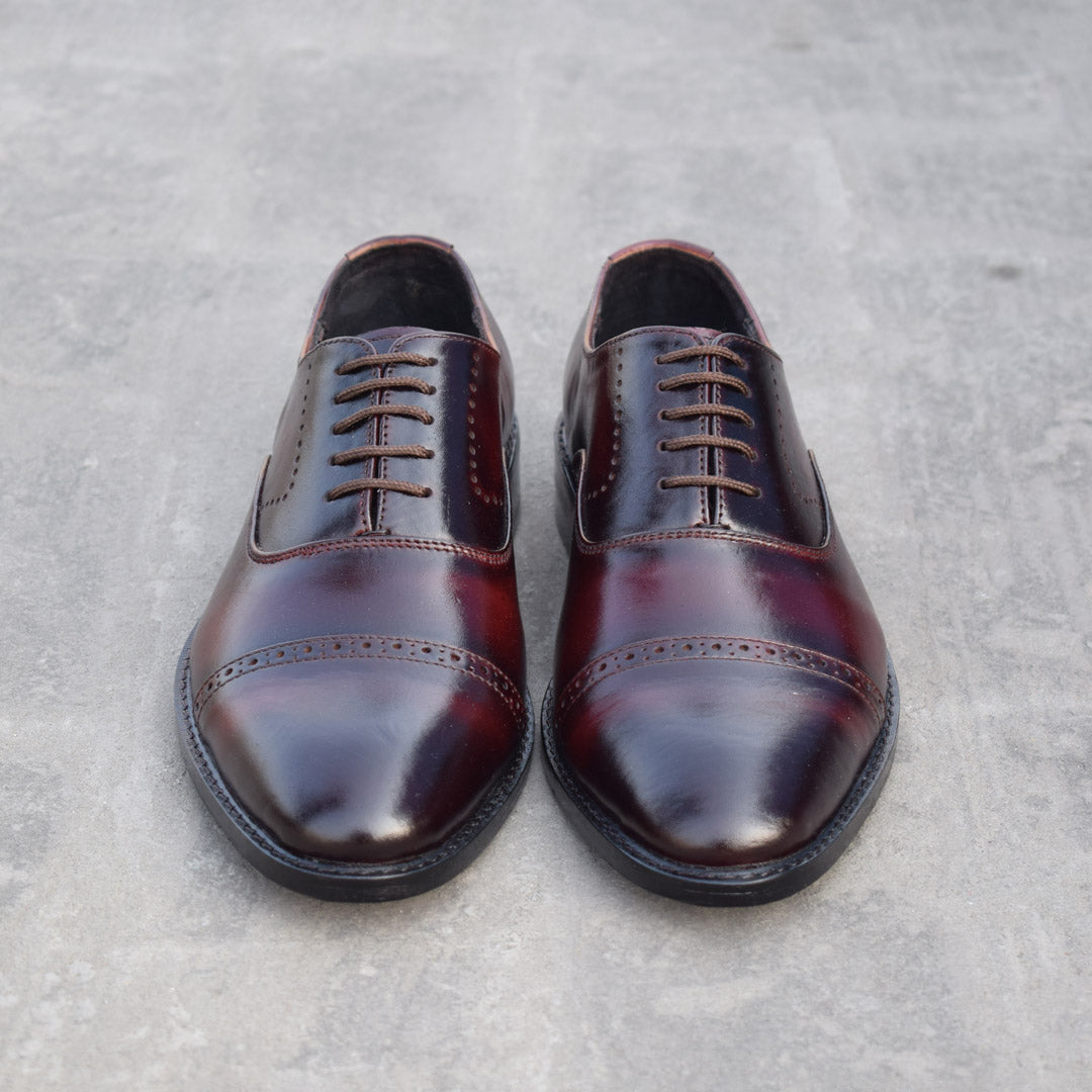 Titan Oxford Premium – Oxblood Dark