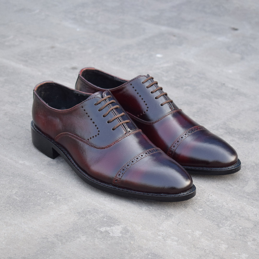 Titan Oxford Premium – Oxblood Dark