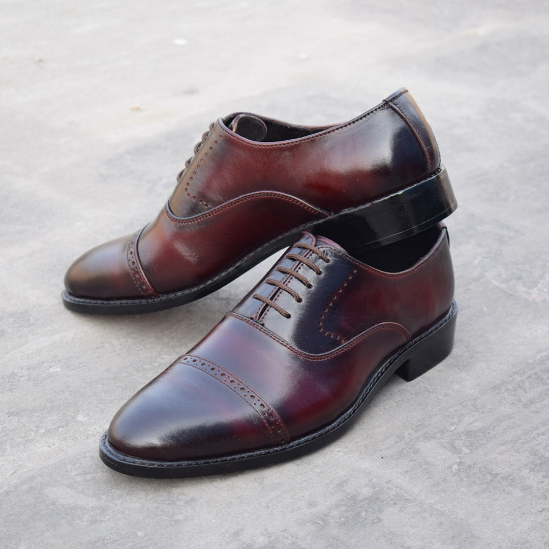 Titan Oxford Premium – Oxblood Dark