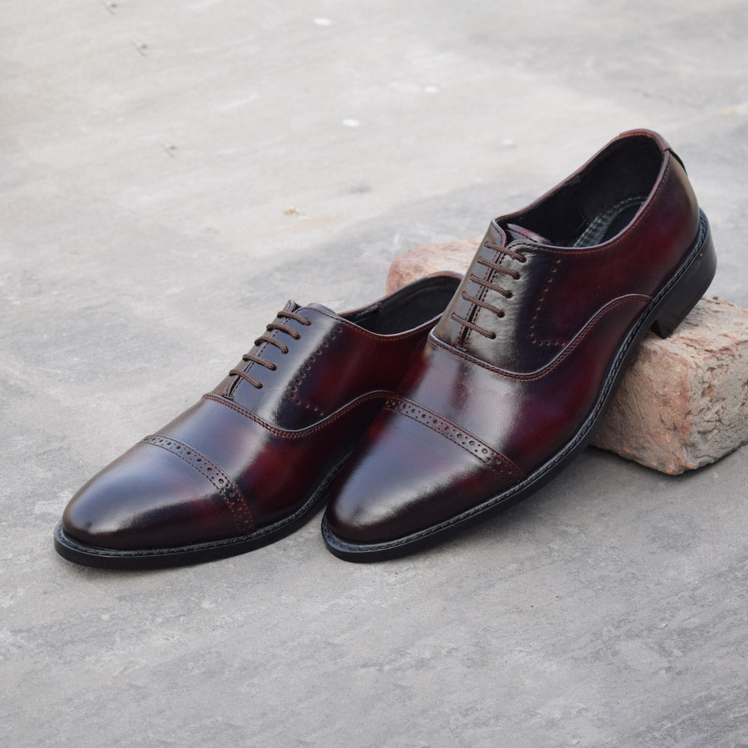 Titan Oxford Premium – Oxblood Dark