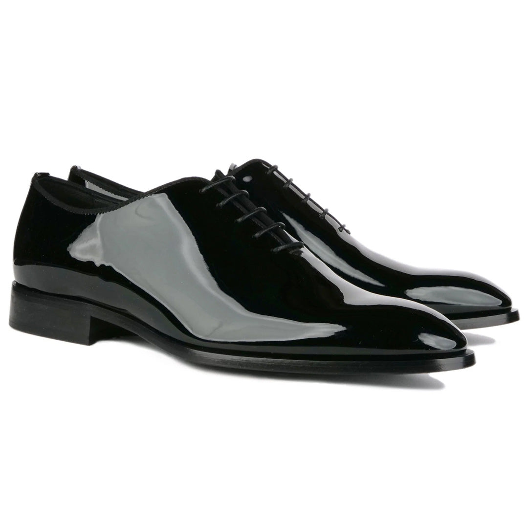 Black Patent Whole Cut -T Shoes – Premium