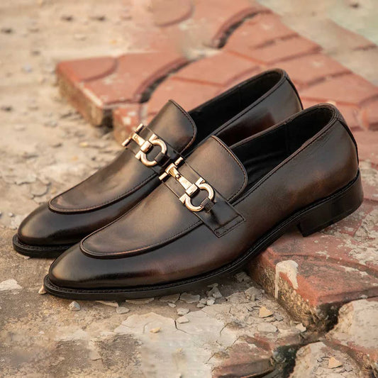 Brown Horse Bit Two Tone – Premium Double Sole