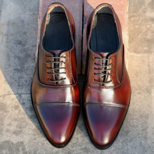 Oxblood Oxfords